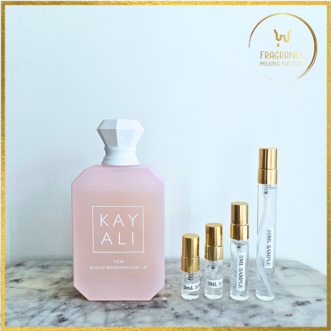 Kayali Boujee Marshmallow 81 Sample | Perfume Decant Canada Kayali Boujee Marshmallow 81 Sample | Perfume Decant Canada
