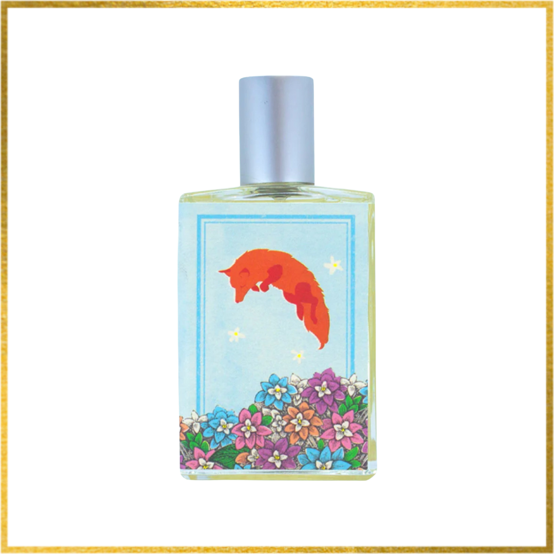 Imaginary Authors Fox in the Flowerbed