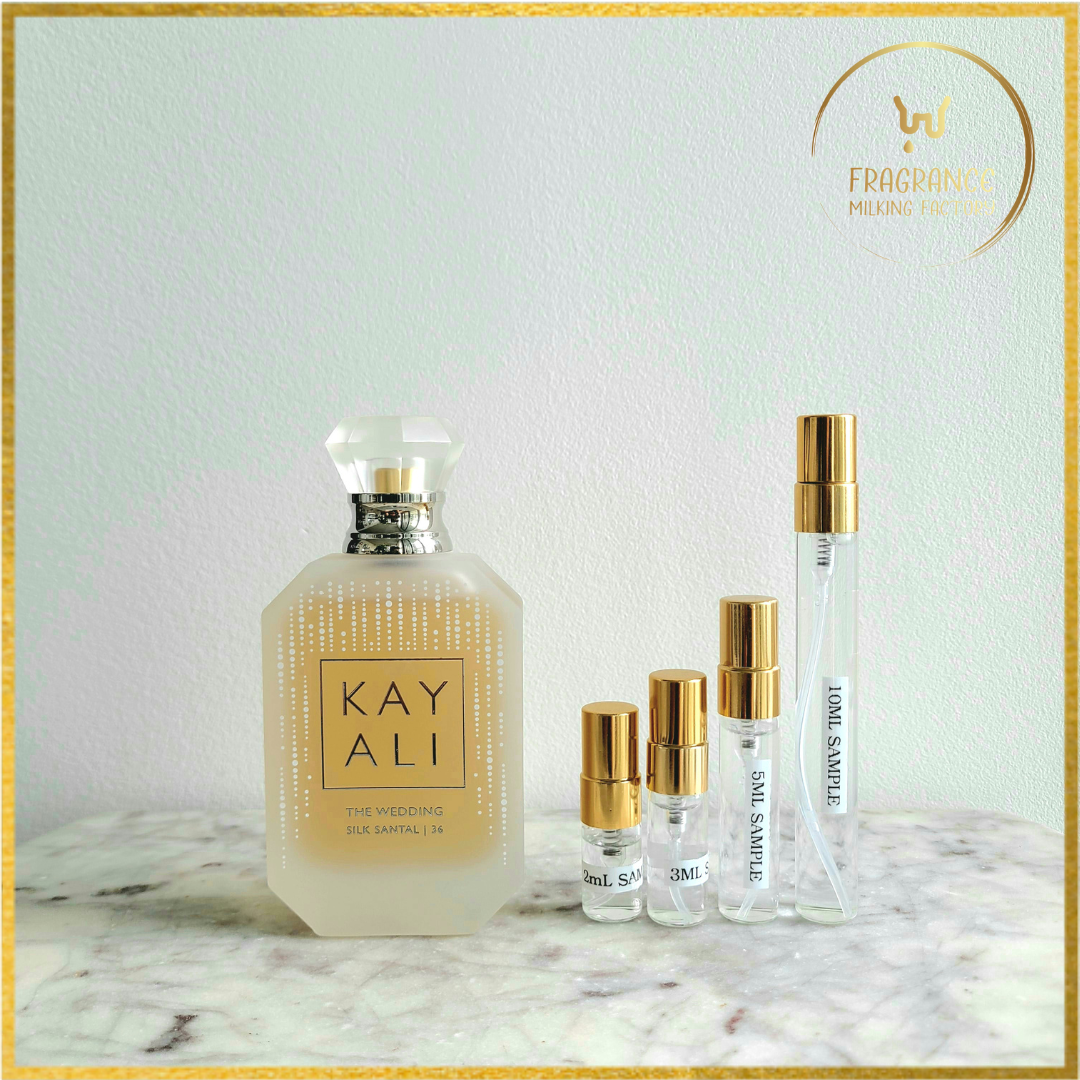 Kayali The Wedding Silk Santal 36 Sample | Perfume Decant Canada Kayali The Wedding Silk Santal 36 Sample | Perfume Decant Canada