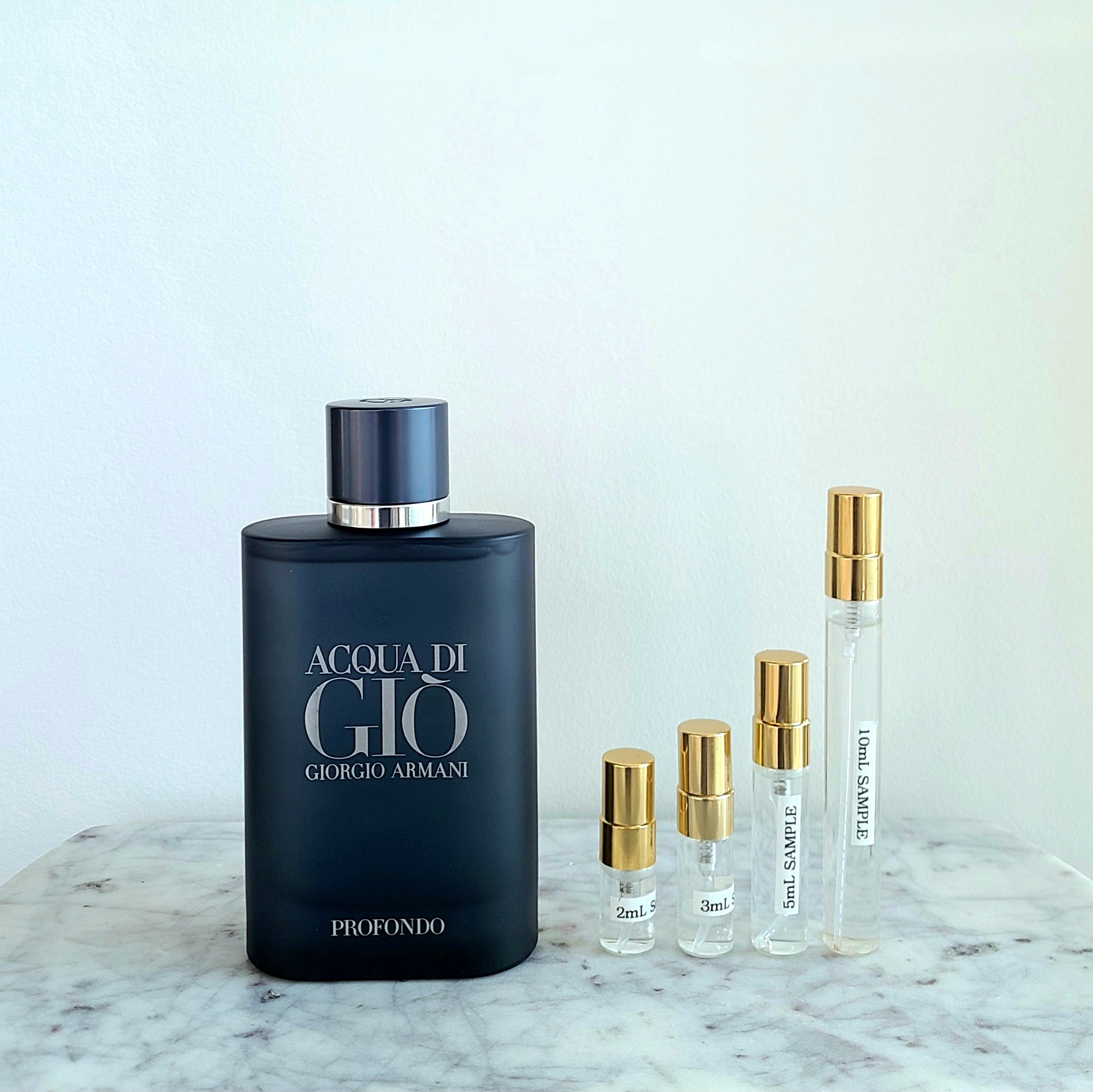 Acqua Di Gio Profondo Sample Cologne Perfume Decant Canada