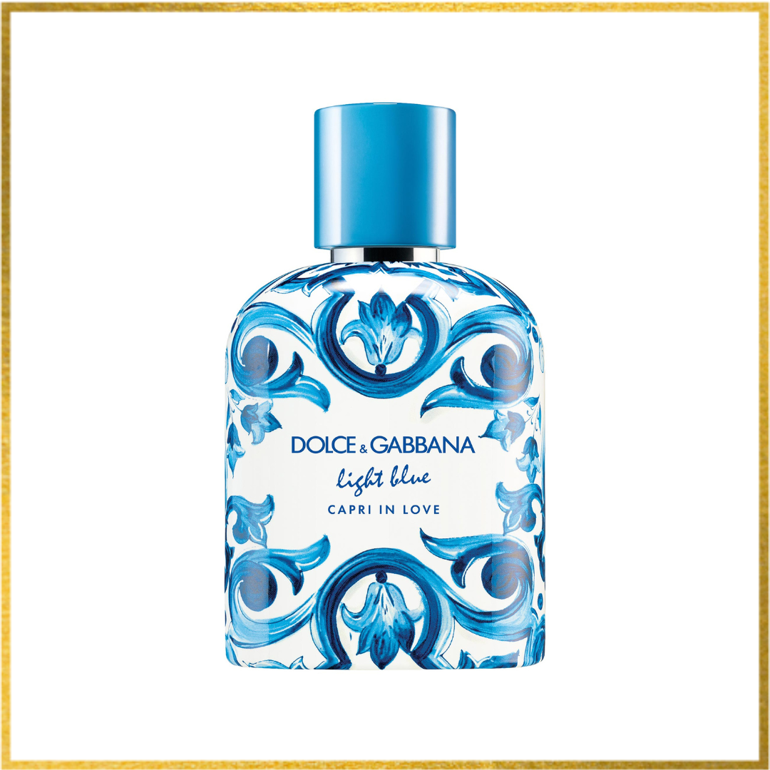 D&G Light Blue Capri In Love